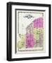 1913, Osage County Outline Map, Missouri, United States-null-Framed Giclee Print