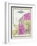 1913, Osage County Outline Map, Missouri, United States-null-Framed Giclee Print