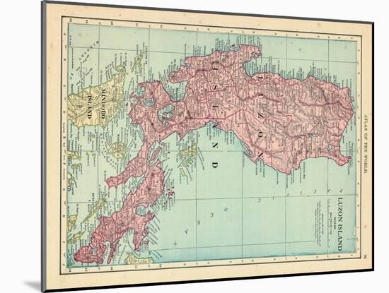 1913, Philippines, Asia, Luzon Island-null-Mounted Giclee Print