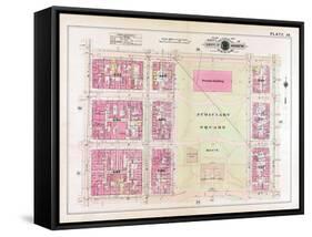 1913, Plate 36, Judiciary Square, District of Columbia, United States-null-Framed Stretched Canvas