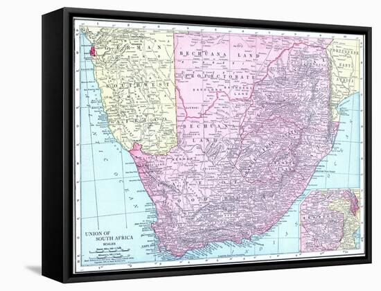 1913, South Africa, Africa, Union of South Africa-null-Framed Stretched Canvas