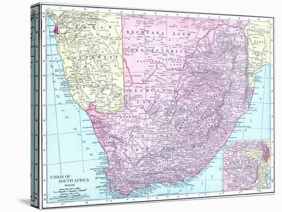 1913, South Africa, Africa, Union of South Africa-null-Stretched Canvas