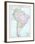 1913, South America-null-Framed Giclee Print