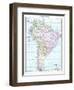 1913, South America-null-Framed Premium Giclee Print