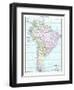 1913, South America-null-Framed Premium Giclee Print