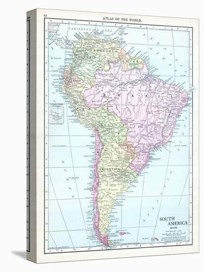 1913, South America-null-Stretched Canvas