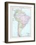 1913, South America-null-Framed Giclee Print