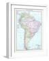 1913, South America-null-Framed Giclee Print