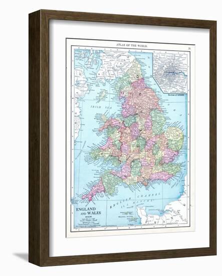 1913, United Kingdom, Europe, England and Wales-null-Framed Giclee Print