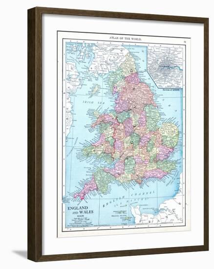 1913, United Kingdom, Europe, England and Wales-null-Framed Giclee Print