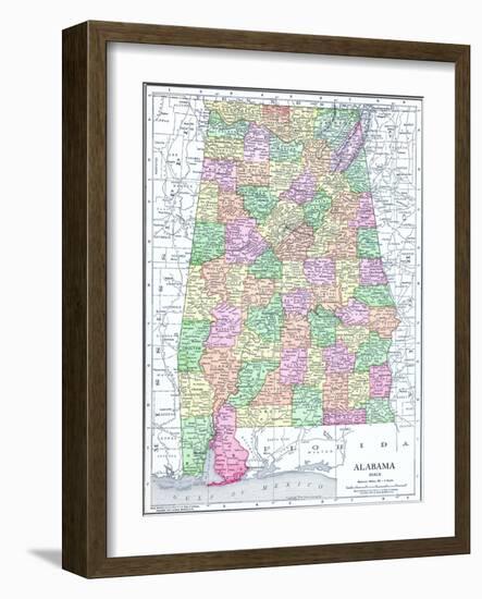 1913, United States, Alabama, North America-null-Framed Giclee Print