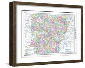 1913, United States, Arkansas, North America-null-Framed Giclee Print