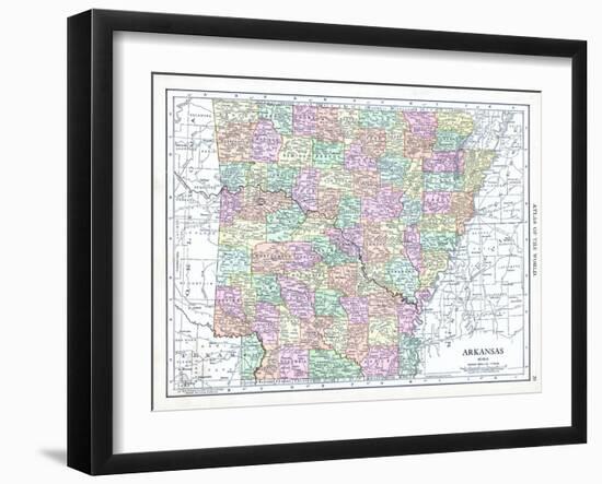 1913, United States, Arkansas, North America-null-Framed Giclee Print