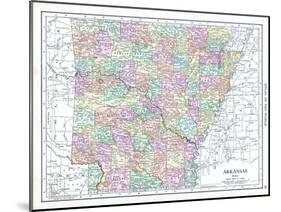 1913, United States, Arkansas, North America-null-Mounted Giclee Print