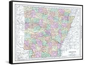 1913, United States, Arkansas, North America-null-Framed Stretched Canvas