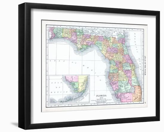 1913, United States, Florida, North America-null-Framed Giclee Print