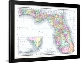 1913, United States, Florida, North America-null-Framed Giclee Print