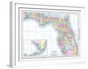 1913, United States, Florida, North America-null-Framed Giclee Print