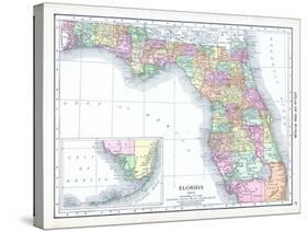 1913, United States, Florida, North America-null-Stretched Canvas