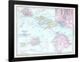 1913, United States, Hawaii, North America-null-Framed Giclee Print