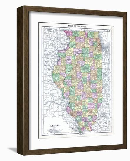 1913, United States, Illinois, North America-null-Framed Giclee Print