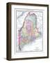 1913, United States, Maine, North America, Maine-null-Framed Giclee Print