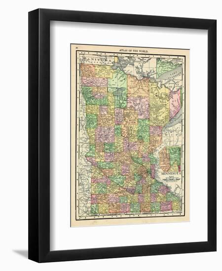 1913, United States, Minnesota, North America-null-Framed Premium Giclee Print