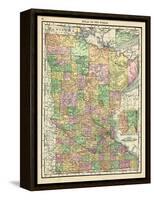 1913, United States, Minnesota, North America-null-Framed Stretched Canvas