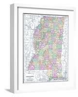 1913, United States, Mississippi, North America-null-Framed Giclee Print