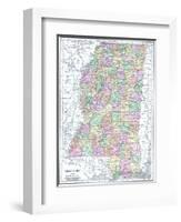 1913, United States, Mississippi, North America-null-Framed Giclee Print