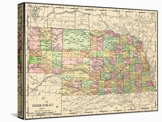 1913, United States, Nebraska, North America-null-Stretched Canvas