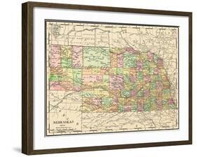 1913, United States, Nebraska, North America-null-Framed Giclee Print