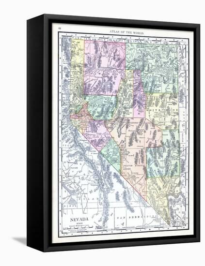 1913, United States, Nevada, North America, Nevada-null-Framed Stretched Canvas