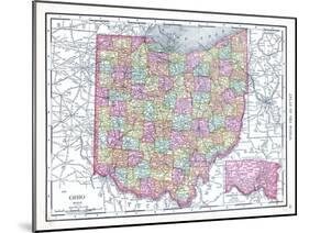 1913, United States, Ohio, North America-null-Mounted Giclee Print