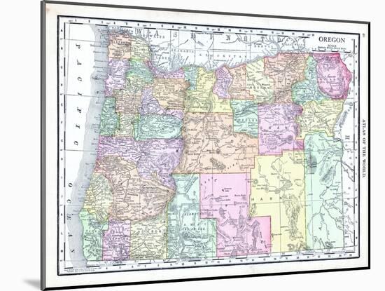 1913, United States, Oregon, North America-null-Mounted Giclee Print