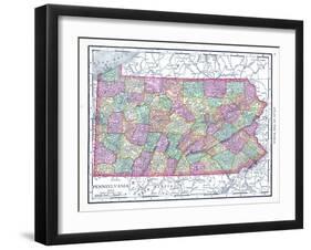 1913, United States, Pennsylvania, North America, Pennsylvania-null-Framed Giclee Print