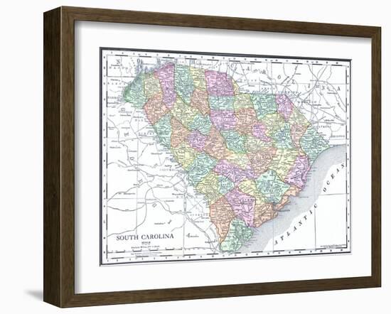 1913, United States, South Carolina, North America, South Carolina-null-Framed Giclee Print