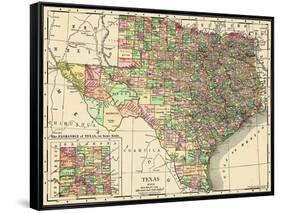 1913, United States, Texas, North America-null-Framed Stretched Canvas