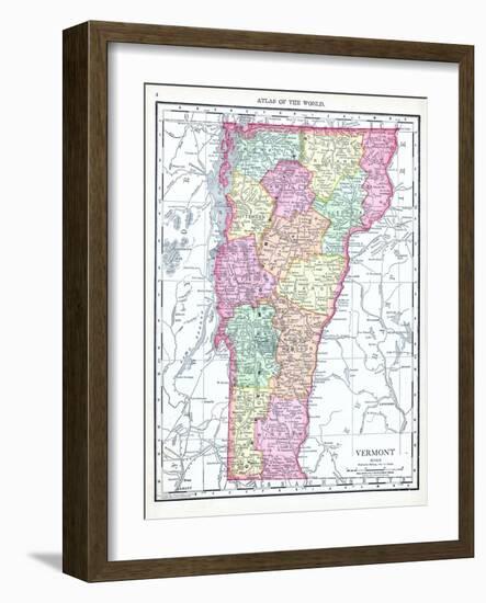 1913, United States, Vermont, North America-null-Framed Giclee Print