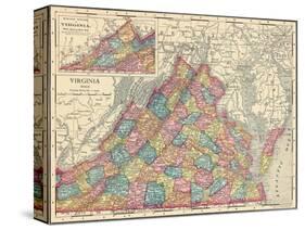 1913, United States, Virginia, North America, Virginia-null-Stretched Canvas