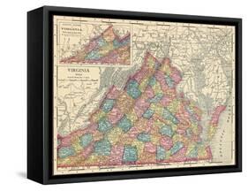 1913, United States, Virginia, North America, Virginia-null-Framed Stretched Canvas