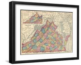 1913, United States, Virginia, North America, Virginia-null-Framed Giclee Print