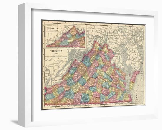 1913, United States, Virginia, North America, Virginia-null-Framed Giclee Print