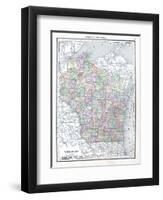 1913, United States, Wisconsin, North America-null-Framed Premium Giclee Print