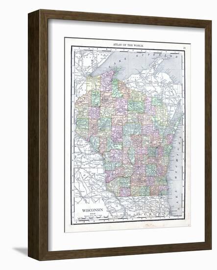 1913, United States, Wisconsin, North America-null-Framed Giclee Print