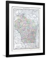 1913, United States, Wisconsin, North America-null-Framed Giclee Print