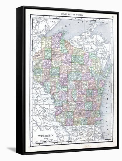 1913, United States, Wisconsin, North America-null-Framed Stretched Canvas