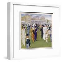 1914 Fashions at Lords-null-Framed Art Print