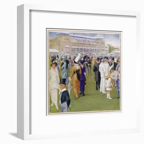 1914 Fashions at Lords-null-Framed Art Print