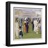 1914 Fashions at Lords-null-Framed Art Print